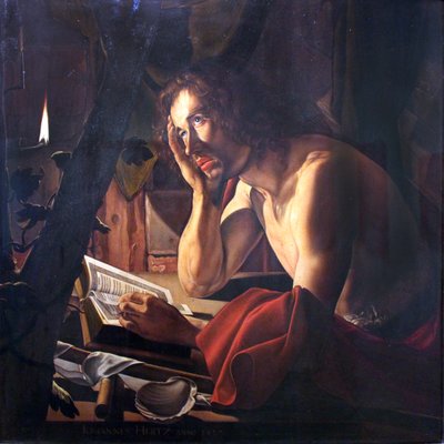 Autoportrait en Saint Jean-Baptiste - Johann Herz